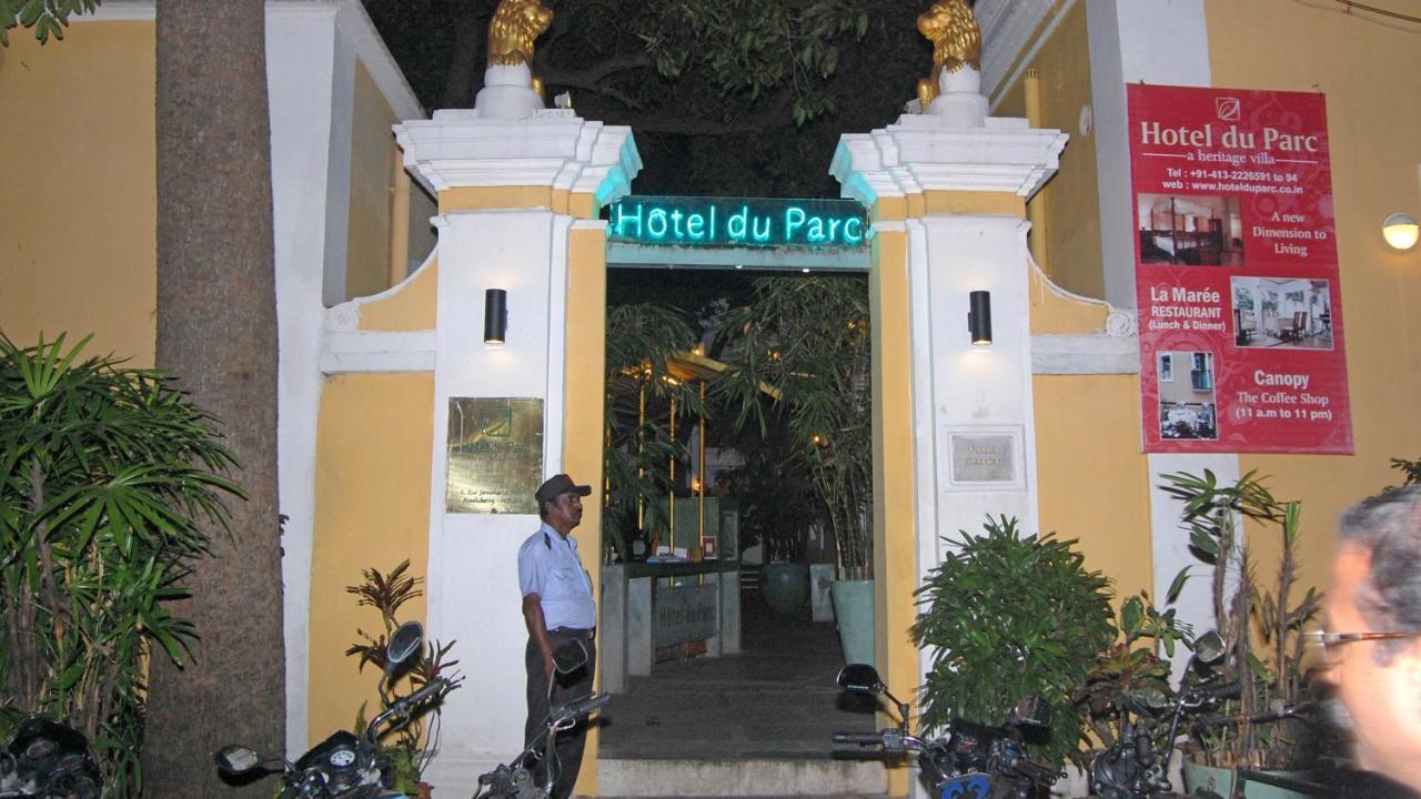 Hotel Du Parc Pondicherry Exterior foto